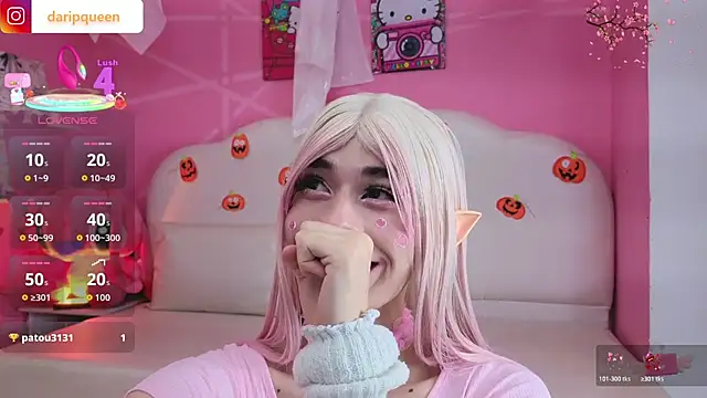 Snapshot of DaripQueen chatting on October 23, 2025, 2:27 pm DaripQueen online show from October 23, 2025, 2:27 pm