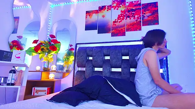 Snapshot of Alex_and_Fabian chatting on September 28, 2025, 9:11 pm Alex and Fabian online show from September 28, 2025, 9:11 pm