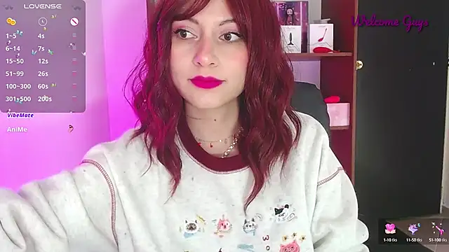 Celeste Ford 18 online show from October 5, 2025, 8:54 pm