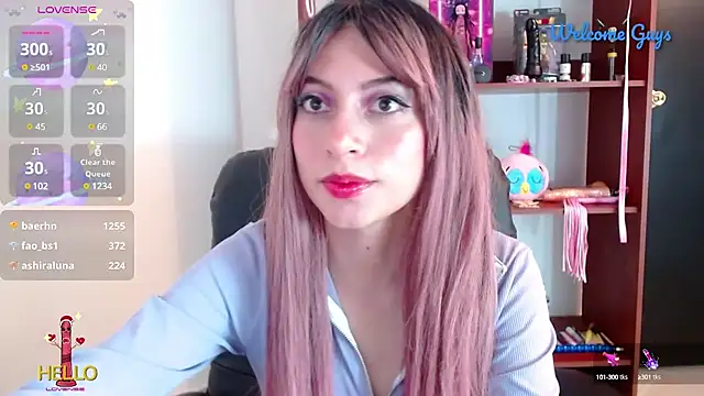 Celeste Ford 18 online show from January 5, 2025, 1:45 am