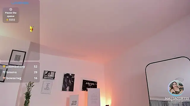 natta cortes online show from October 11, 2025, 1:39 am