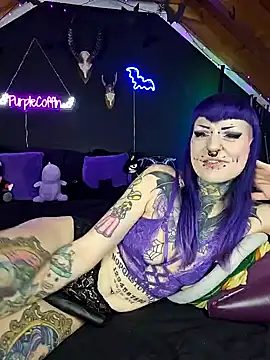 Purple Coffin666 online show from March 18, 2025, 10:50 am