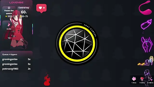 Diosiris Riannys online show from April 16, 2026, 9:39 pm