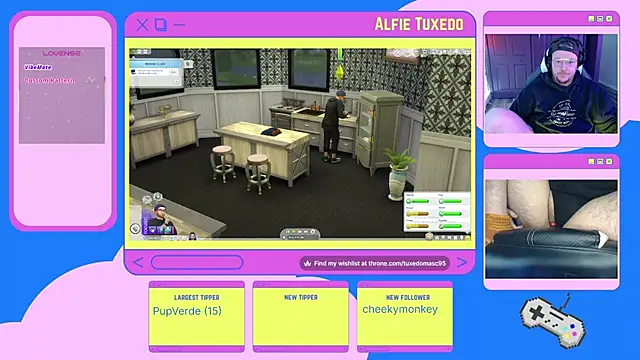 tuxedomasc 95 online show from March 21, 2025, 1:24 am