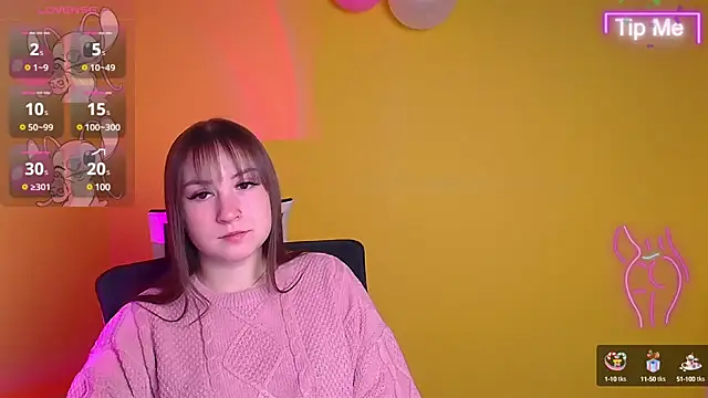 Evelina GG online show from February 17, 2025, 9:46 am