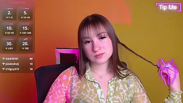 Evelina GG online show from February 21, 2025, 9:45 am