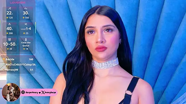 Snapshot of Harper-Avary chatting on September 30, 2025, 2:45 pm Harper-Avary online show from September 30, 2025, 2:45 pm