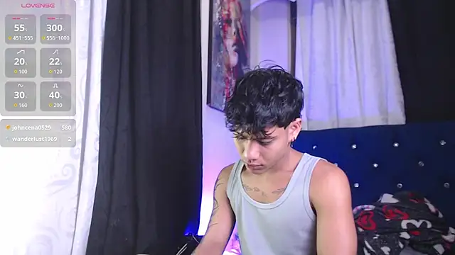 Sexys Boys Hot1 online show from March 21, 2026, 1:40 am