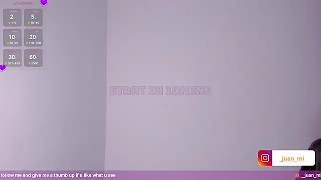 juanmiss online show from October 9, 2025, 10:05 am