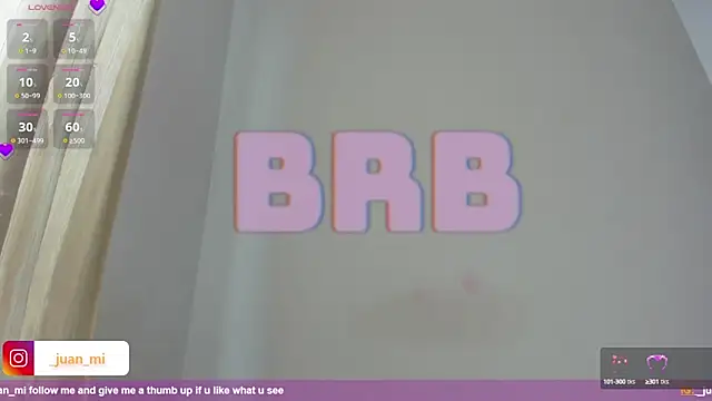 juanmiss online show from October 1, 2025, 3:16 pm