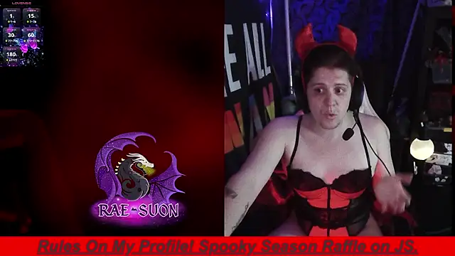 Snapshot of Rae-Suon chatting on November 1, 2025, 2:29 am Rae-Suon online show from November 1, 2025, 2:29 am