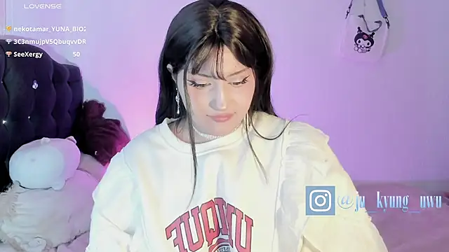 Snapshot of Ju_Kyung chatting on February 10, 2025, 11:04 am Ju Kyung online show from February 10, 2025, 11:04 am