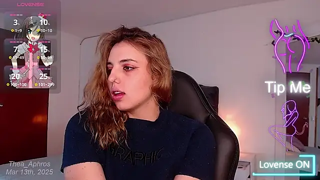 Thea Aphros  online show from March 14, 2025, 8:32 am