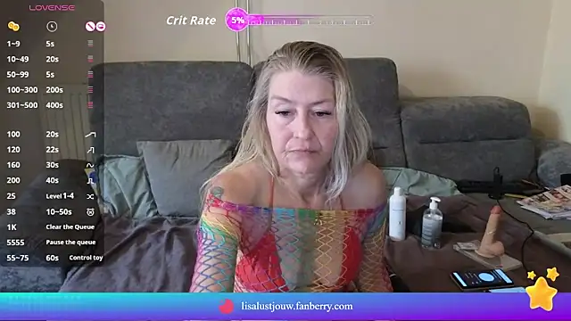 lisalustjouw online show from March 15, 2026, 11:17 am