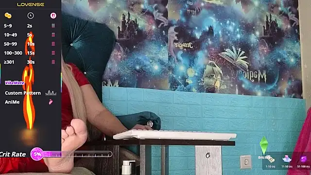 Snow Goddess online show from March 6, 2026, 3:23 am