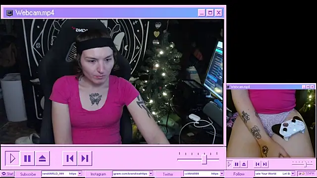 BrandiWRLD 999 online show from January 9, 2025, 11:56 pm