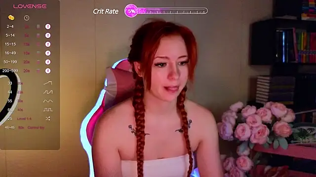 Ginger Goddess  online show from March 16, 2025, 3:14 am