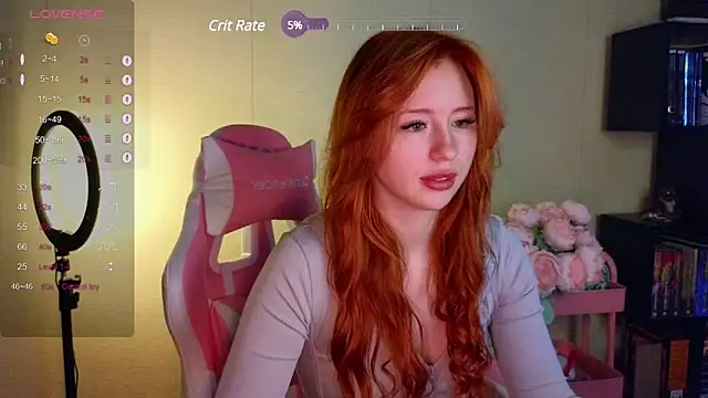 Ginger Goddess  online show from March 12, 2025, 6:18 am