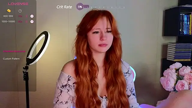 Ginger Goddess  online show from March 21, 2025, 3:12 am