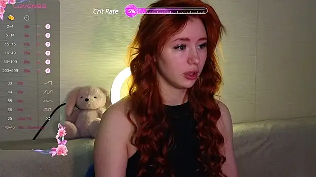 Ginger Goddess  online show from March 1, 2025, 4:04 am