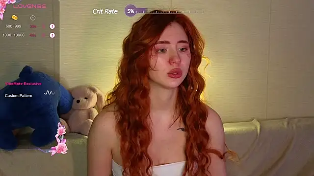 Ginger Goddess  online show from February 8, 2025, 7:04 am