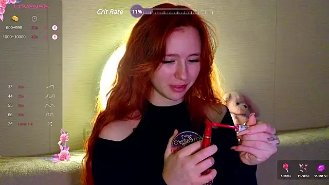 Ginger Goddess  online show from December 23, 2024, 4:06 pm