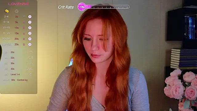 Ginger Goddess  online show from March 17, 2025, 3:07 pm