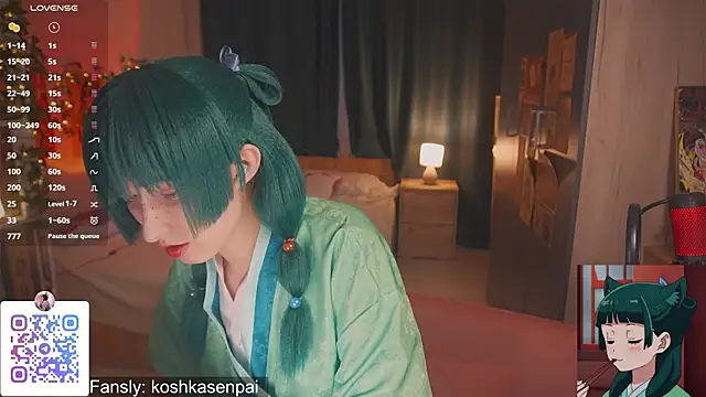 koshkasenpai online show from October 4, 2025, 11:34 am