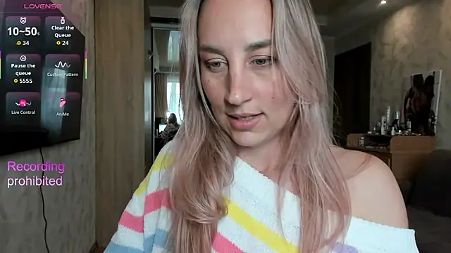 lady Nati online show from April 9, 2026, 1:06 pm