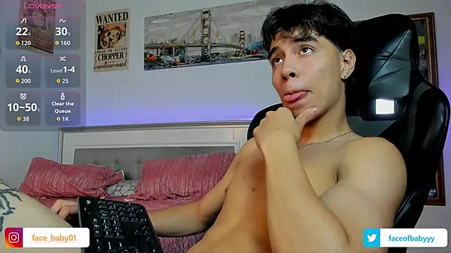 facebaby1 online show from October 14, 2025, 3:29 am