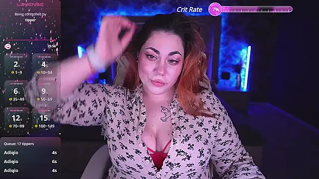 Snapshot of Kittywakee chatting on February 23, 2025, 3:35 am Kittywakee online show from February 23, 2025, 3:35 am