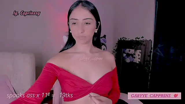 gabyye capprins online show from April 3, 2026, 1:45 am