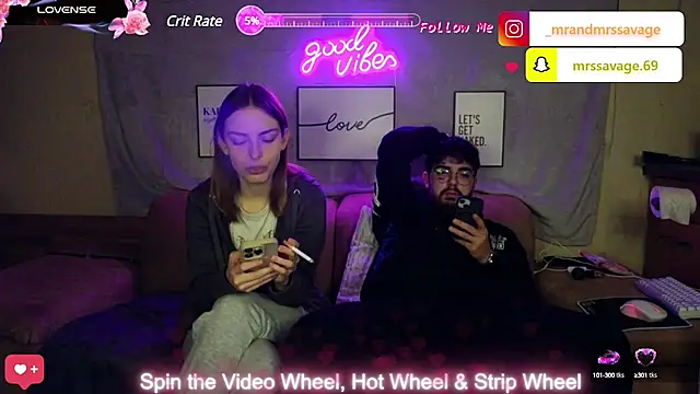 MrAndMrsSavage online show from January 26, 2025, 3:36 pm