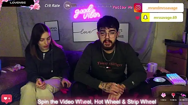 MrAndMrsSavage online show from January 19, 2025, 12:39 pm