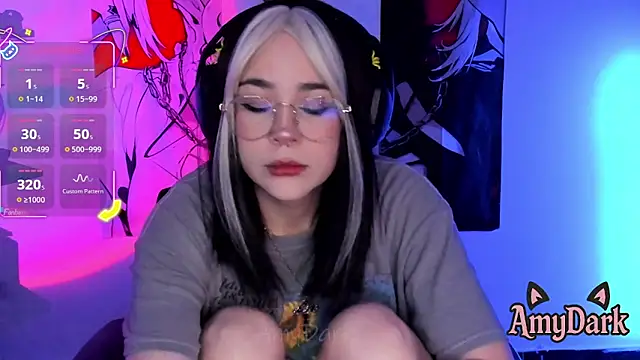  AmyDark online show from April 9, 2026, 12:01 am