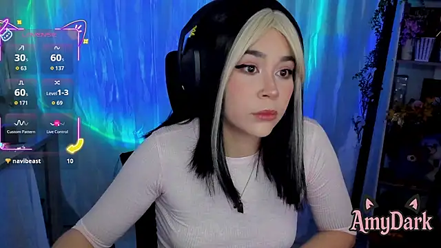  AmyDark online show from September 22, 2025, 10:16 pm