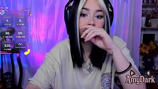  AmyDark online show from February 8, 2026, 10:40 pm