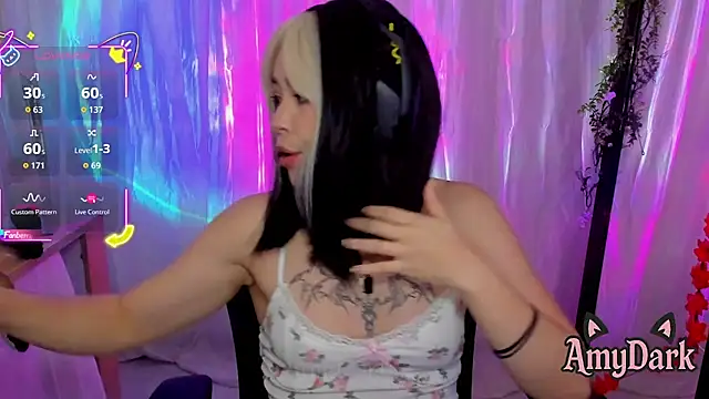  AmyDark online show from September 14, 2025, 4:40 pm