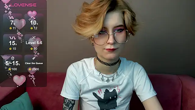 Angel Jules online show from March 14, 2025, 1:05 am