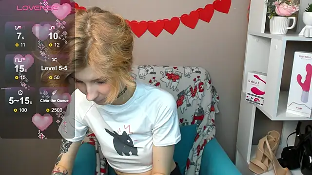 Angel Jules online show from February 15, 2025, 4:03 am