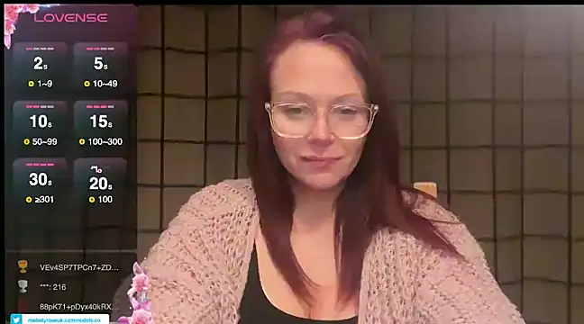 MelodyRoseUk online show from January 9, 2025, 7:18 pm
