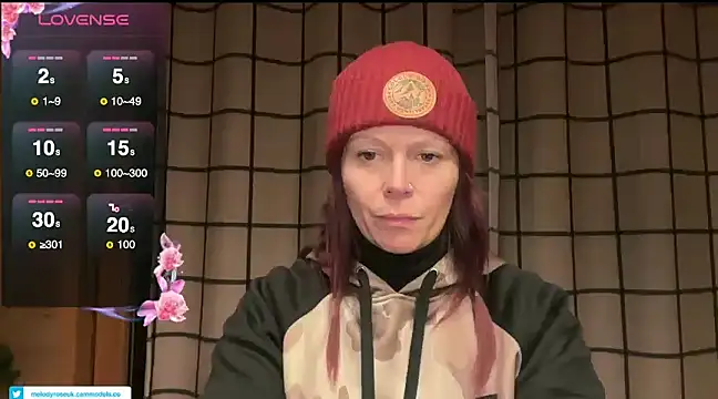 MelodyRoseUk online show from January 10, 2025, 7:43 pm
