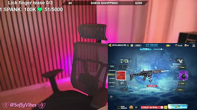 Snapshot of soffyvibes- chatting on November 22, 2025, 6:51 pm soffyvibes- online show from November 22, 2025, 6:51 pm