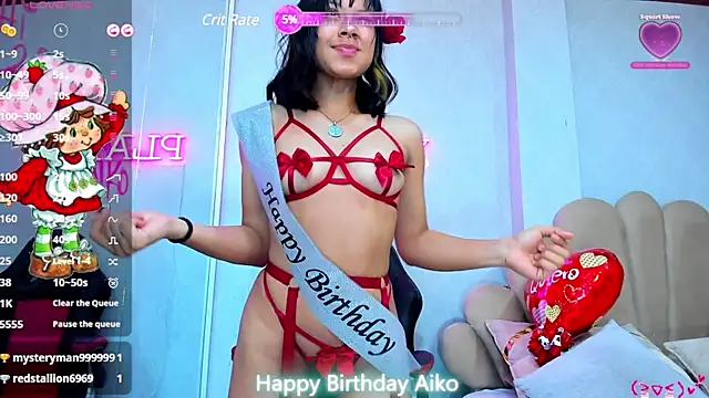 AikoLee  online show from March 12, 2025, 8:41 am