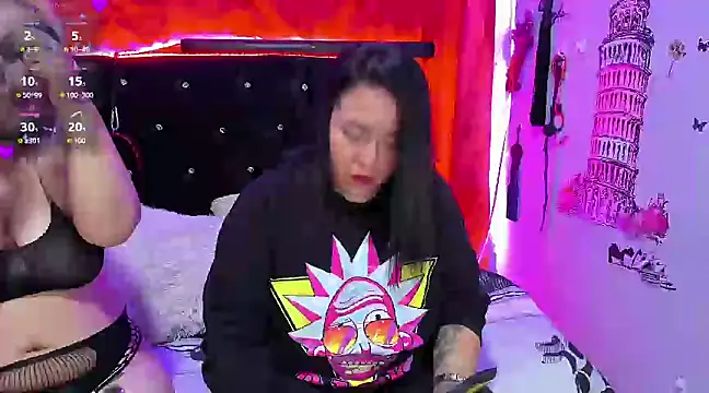 Snapshot of katieeandsharonn chatting on February 13, 2025, 1:37 pm katieeandsharonn online show from February 13, 2025, 1:37 pm