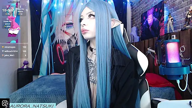 Aurora Natsuki online show from January 18, 2025, 8:51 pm