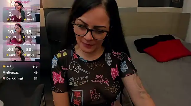 Zara Jackson online show from February 26, 2025, 2:08 am