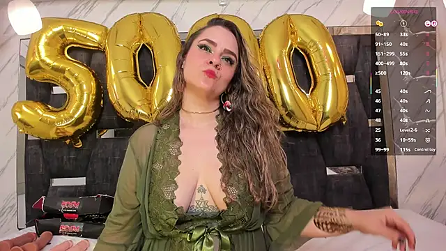 Snapshot of GinnaGrace chatting on September 25, 2025, 12:55 pm GinnaGrace online show from September 25, 2025, 12:55 pm