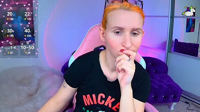 AliceBYKiss online show from February 10, 2025, 3:32 pm