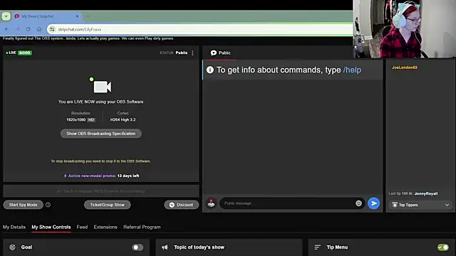 LilyFoxxx online show from December 2, 2024, 5:21 am